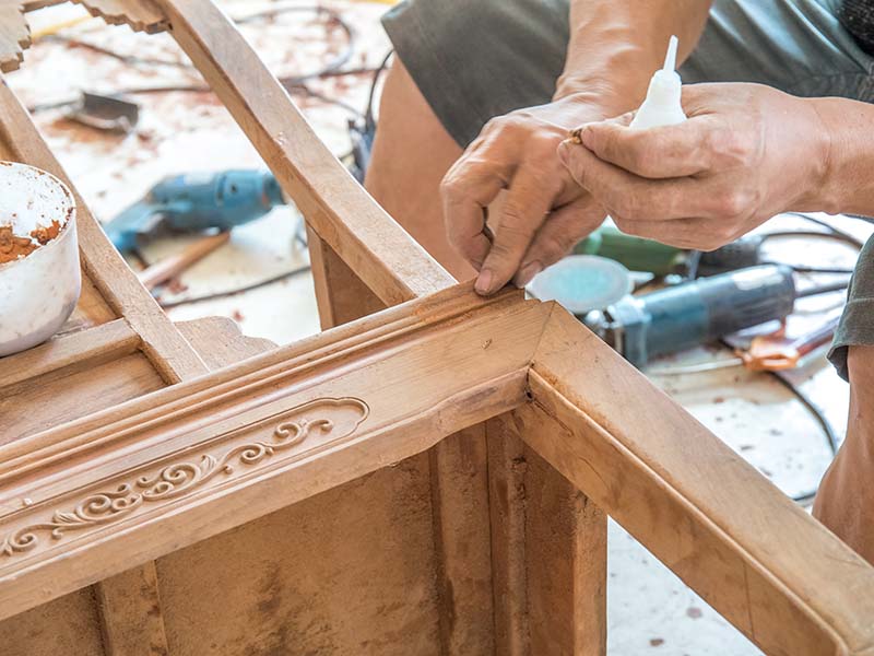 砀山旧家具翻新改色怎么做