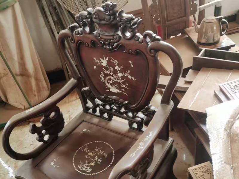 砀山旧红木家具维修